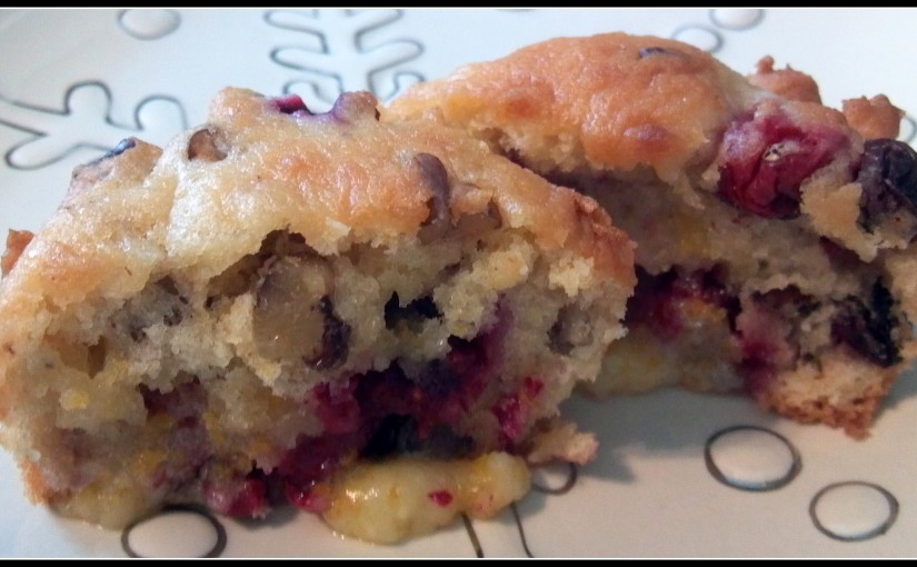 Scrumptious Egg Free Cranberry Muffins