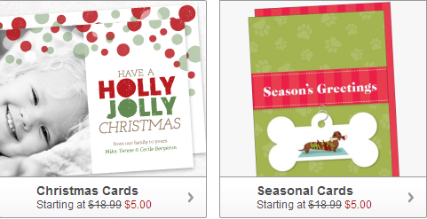 Christmas Photo Card Deal